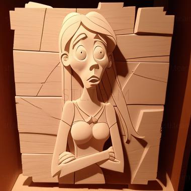 3D model st Isabella from Phineas and Ferb (STL)